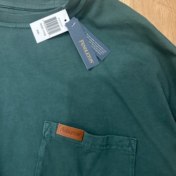Pendleton Long Sleeve Green Tee Shirt Size XXL - Picture 3 of 4